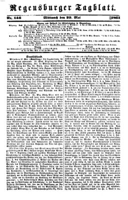 Regensburger Tagblatt Mittwoch 29. Mai 1861