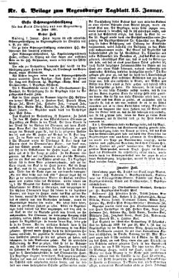 Regensburger Tagblatt Dienstag 15. Januar 1861