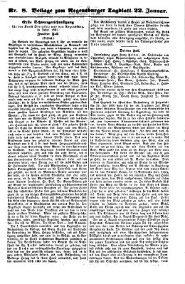 Regensburger Tagblatt Dienstag 22. Januar 1861