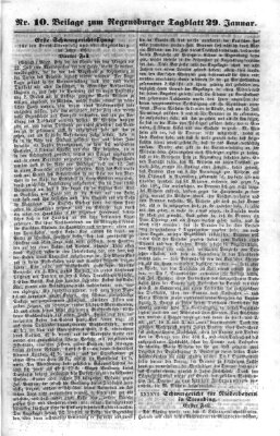 Regensburger Tagblatt Dienstag 29. Januar 1861