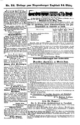 Regensburger Tagblatt Donnerstag 14. März 1861