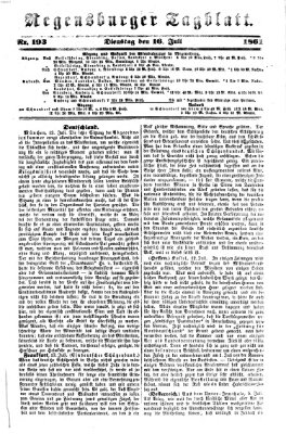 Regensburger Tagblatt Dienstag 16. Juli 1861