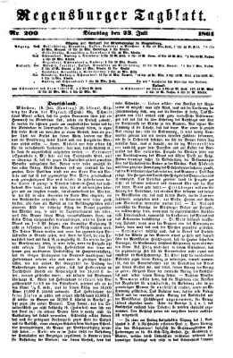 Regensburger Tagblatt Dienstag 23. Juli 1861