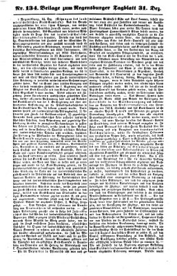 Regensburger Tagblatt Dienstag 31. Dezember 1861