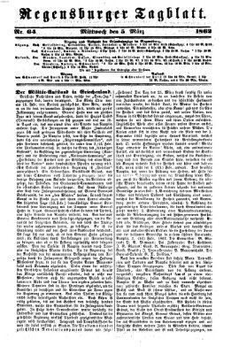 Regensburger Tagblatt Mittwoch 5. März 1862