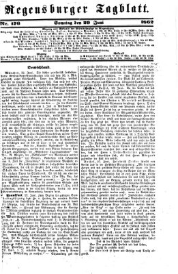 Regensburger Tagblatt Sonntag 29. Juni 1862