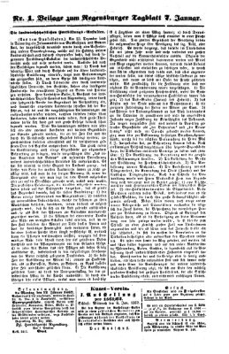 Regensburger Tagblatt Dienstag 7. Januar 1862