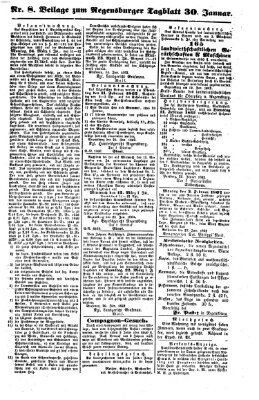 Regensburger Tagblatt Donnerstag 30. Januar 1862