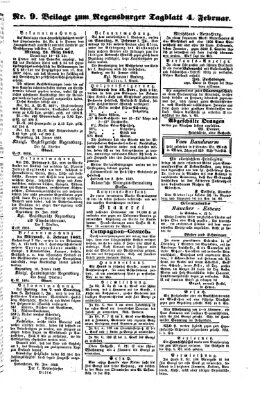 Regensburger Tagblatt Dienstag 4. Februar 1862