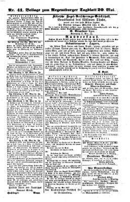 Regensburger Tagblatt Dienstag 20. Mai 1862