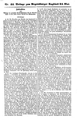 Regensburger Tagblatt Samstag 24. Mai 1862