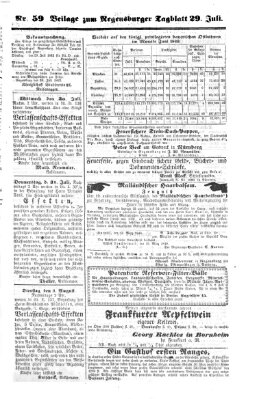 Regensburger Tagblatt Dienstag 29. Juli 1862