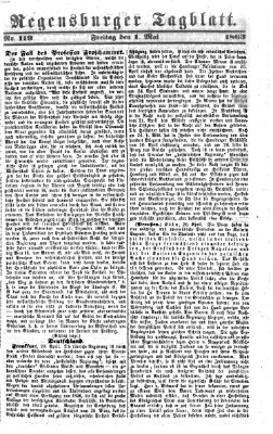 Regensburger Tagblatt Freitag 1. Mai 1863