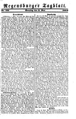 Regensburger Tagblatt Sonntag 3. Mai 1863