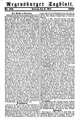 Regensburger Tagblatt Freitag 8. Mai 1863