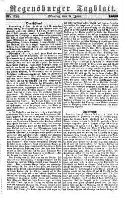 Regensburger Tagblatt Montag 8. Juni 1863