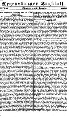 Regensburger Tagblatt Dienstag 8. Dezember 1863