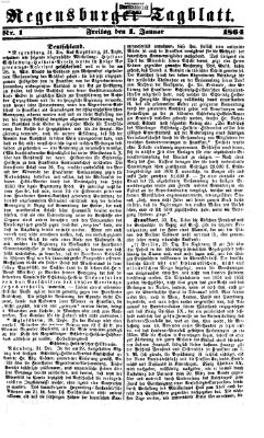 Regensburger Tagblatt Freitag 1. Januar 1864