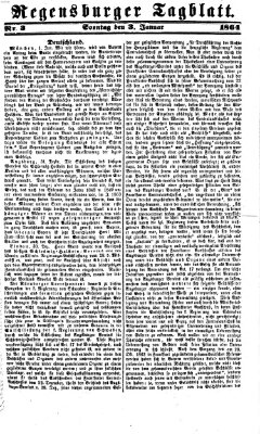 Regensburger Tagblatt Sonntag 3. Januar 1864