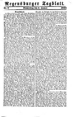 Regensburger Tagblatt Donnerstag 7. Januar 1864