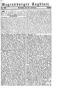 Regensburger Tagblatt Samstag 6. Februar 1864