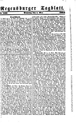 Regensburger Tagblatt Sonntag 1. Mai 1864