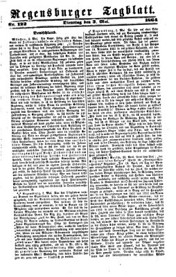 Regensburger Tagblatt Dienstag 3. Mai 1864