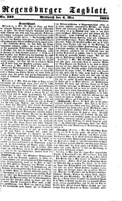 Regensburger Tagblatt Mittwoch 4. Mai 1864