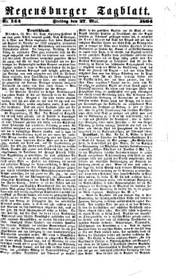 Regensburger Tagblatt Freitag 27. Mai 1864