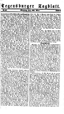 Regensburger Tagblatt Montag 30. Mai 1864