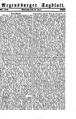 Regensburger Tagblatt Sonntag 5. Juni 1864