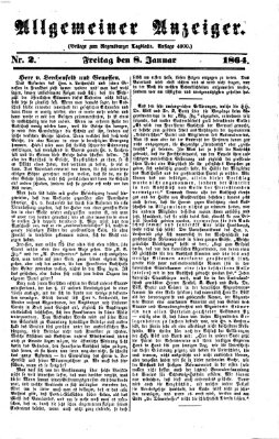 Regensburger Tagblatt Freitag 8. Januar 1864