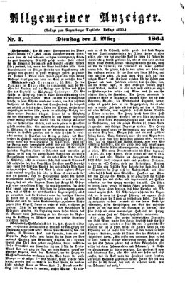 Regensburger Tagblatt Dienstag 1. März 1864