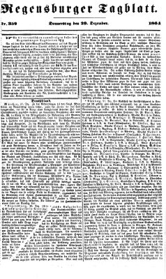 Regensburger Tagblatt Donnerstag 29. Dezember 1864