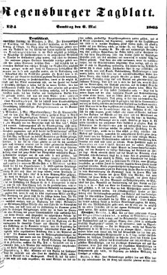 Regensburger Tagblatt Samstag 6. Mai 1865