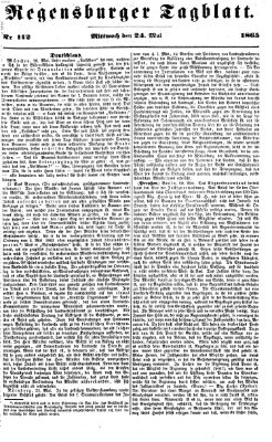 Regensburger Tagblatt Mittwoch 24. Mai 1865