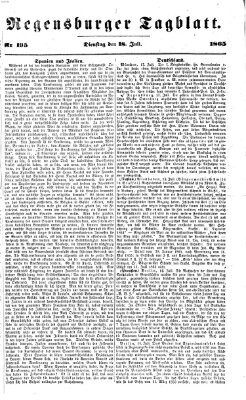 Regensburger Tagblatt Dienstag 18. Juli 1865