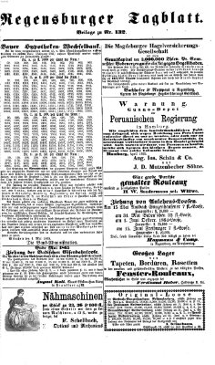 Regensburger Tagblatt Sonntag 14. Mai 1865