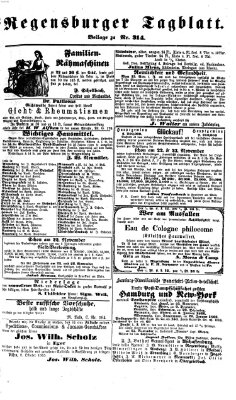 Regensburger Tagblatt Dienstag 14. November 1865