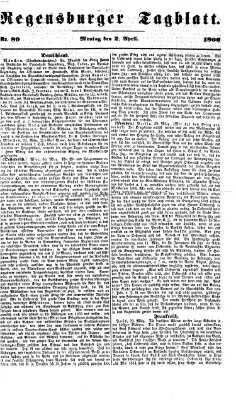 Regensburger Tagblatt Montag 2. April 1866