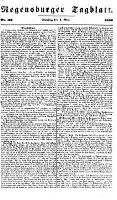 Regensburger Tagblatt Dienstag 1. Mai 1866