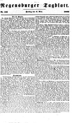 Regensburger Tagblatt Freitag 4. Mai 1866