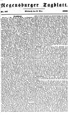 Regensburger Tagblatt Mittwoch 9. Mai 1866