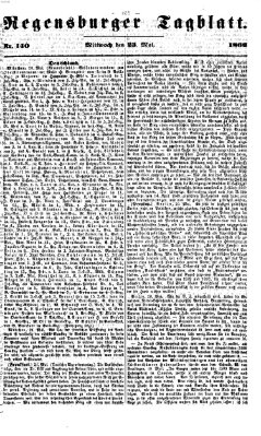 Regensburger Tagblatt Mittwoch 23. Mai 1866