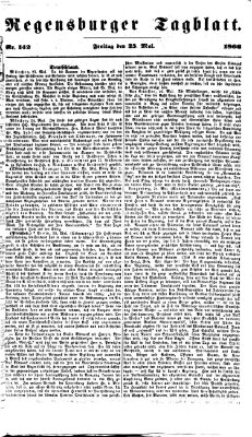 Regensburger Tagblatt Freitag 25. Mai 1866