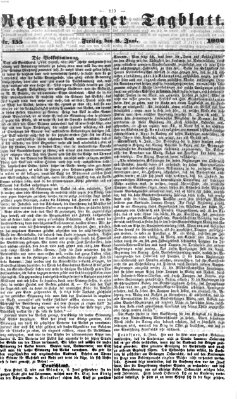 Regensburger Tagblatt Freitag 8. Juni 1866