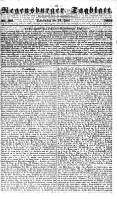 Regensburger Tagblatt Donnerstag 21. Juni 1866