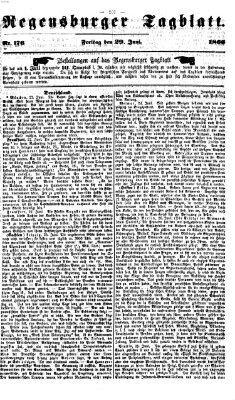 Regensburger Tagblatt Freitag 29. Juni 1866