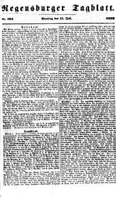 Regensburger Tagblatt Sonntag 15. Juli 1866