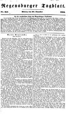 Regensburger Tagblatt Montag 24. Dezember 1866